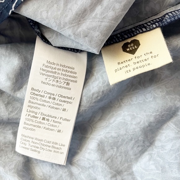 Madewell Blue Floral Dress - Picture 13 of 15